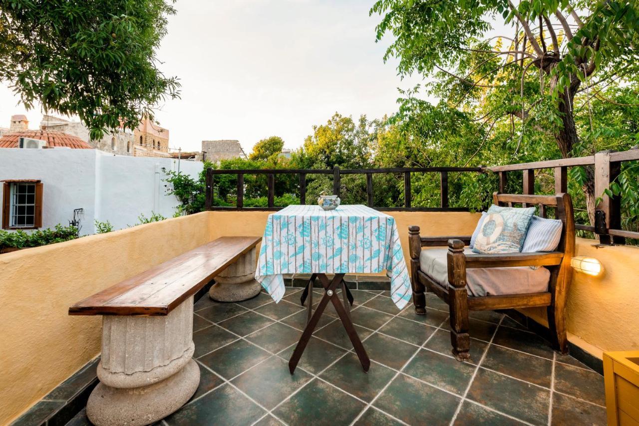 Apartament Secret Garden - Old Town Rhodes City Zewnętrze zdjęcie